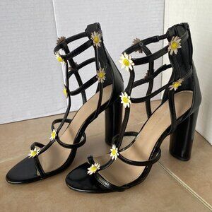 Bcbgeneration Jordan caged heeled sandal